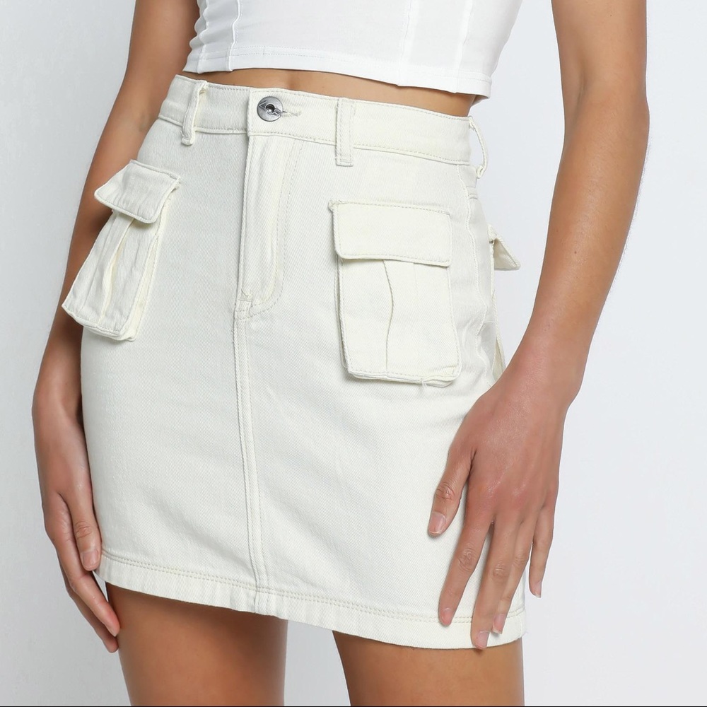 Denim skirt